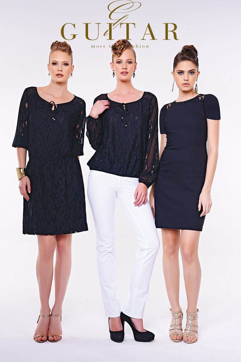 Colección Guitar Textile — look 1