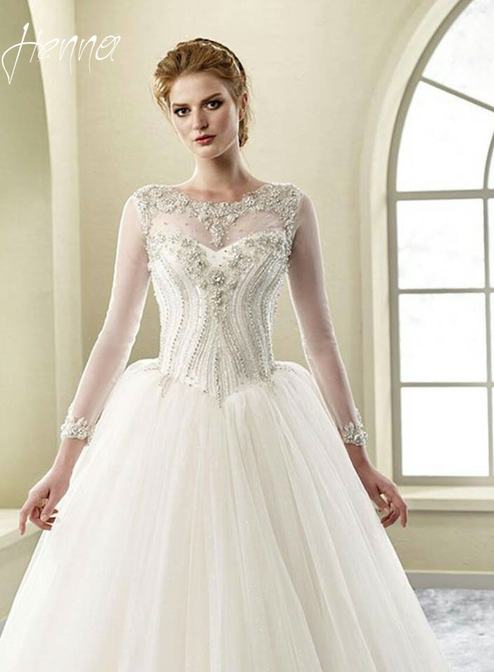 Henna Wedding Dresses 2016 collection — look 3