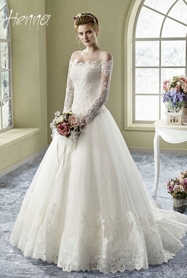 Henna Wedding Dresses 2016 collection — look 2