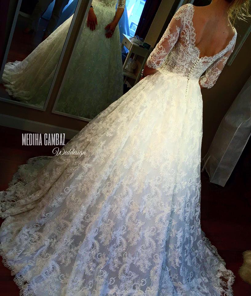 Mediha Cambaz Weddesigns & Wedding dress shop Haute Couture 2016 collection — look 2