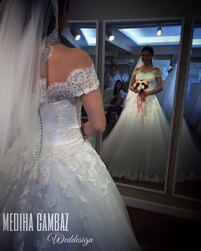 Mediha Cambaz Weddesigns & Wedding dress shop Haute Couture 2016 collection — look 2