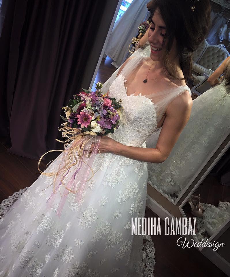 Mediha Cambaz Weddesigns & Wedding dress shop Haute Couture 2016 collection — look 3