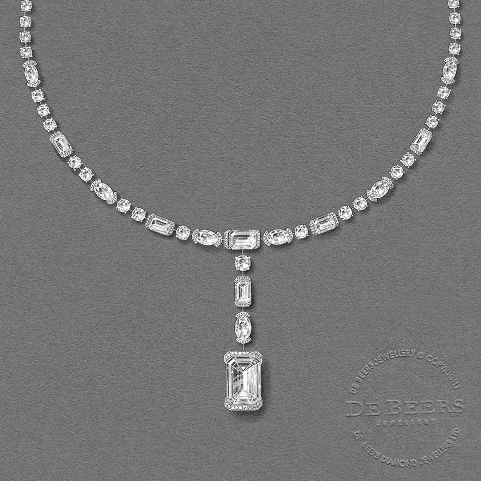 Colecția De Beers Jewelry — ținuta 2