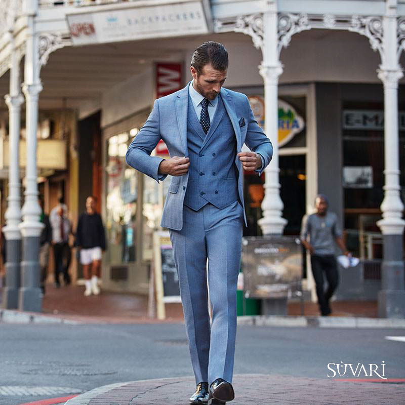 Suvari Menswear | Akcoskun Textile 2017 collection — look 1