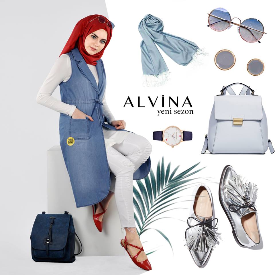 Alvina Hijab Fashion 2017 collection — look 3