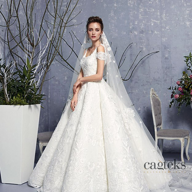 Cagteks Wedding Gowns and Evening Dresses 2017 collection — look 1
