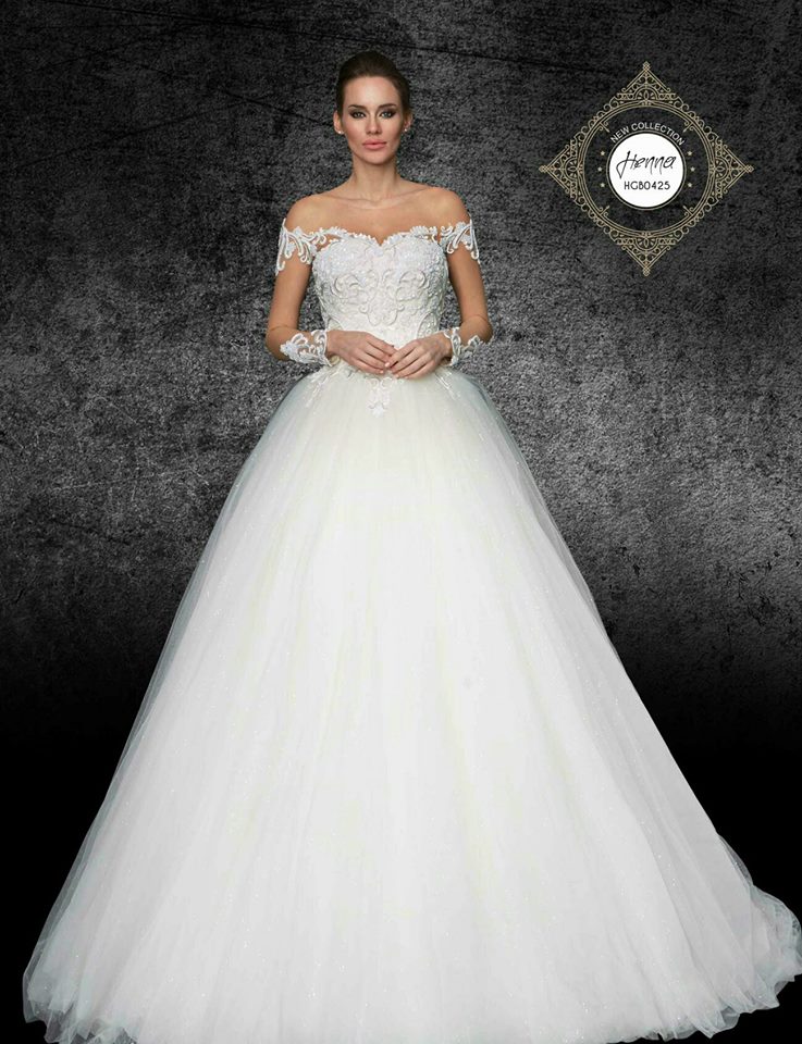 Henna Wedding Dresses 2017 collection — look 1