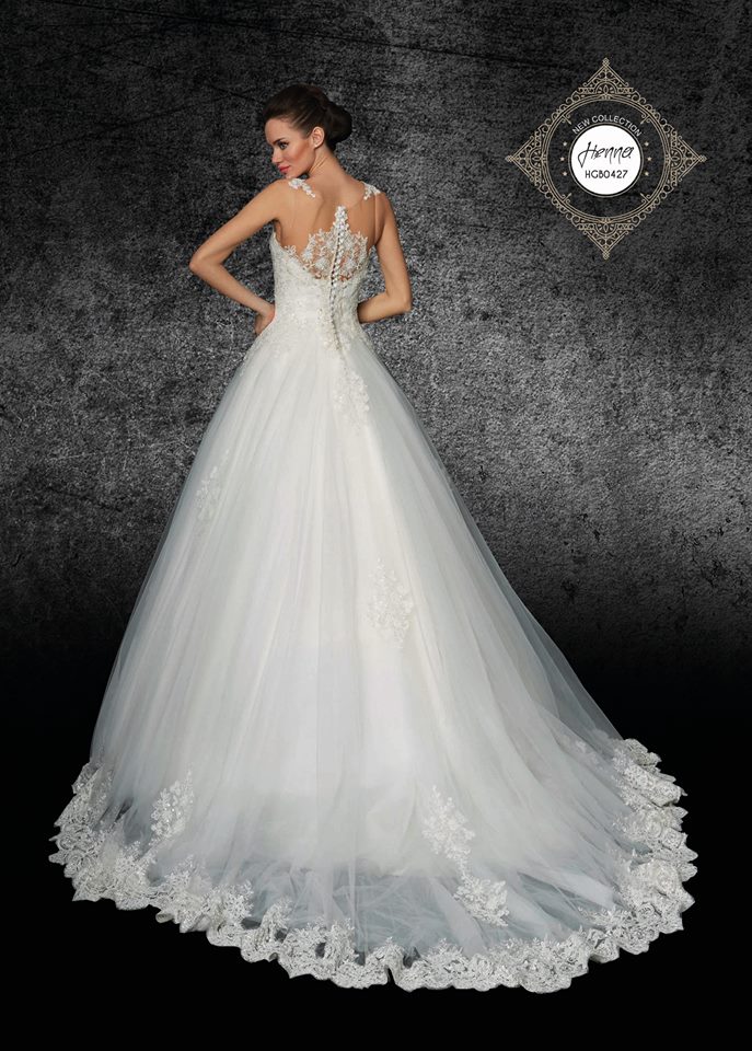 Henna Wedding Dresses 2017 collection — look 2