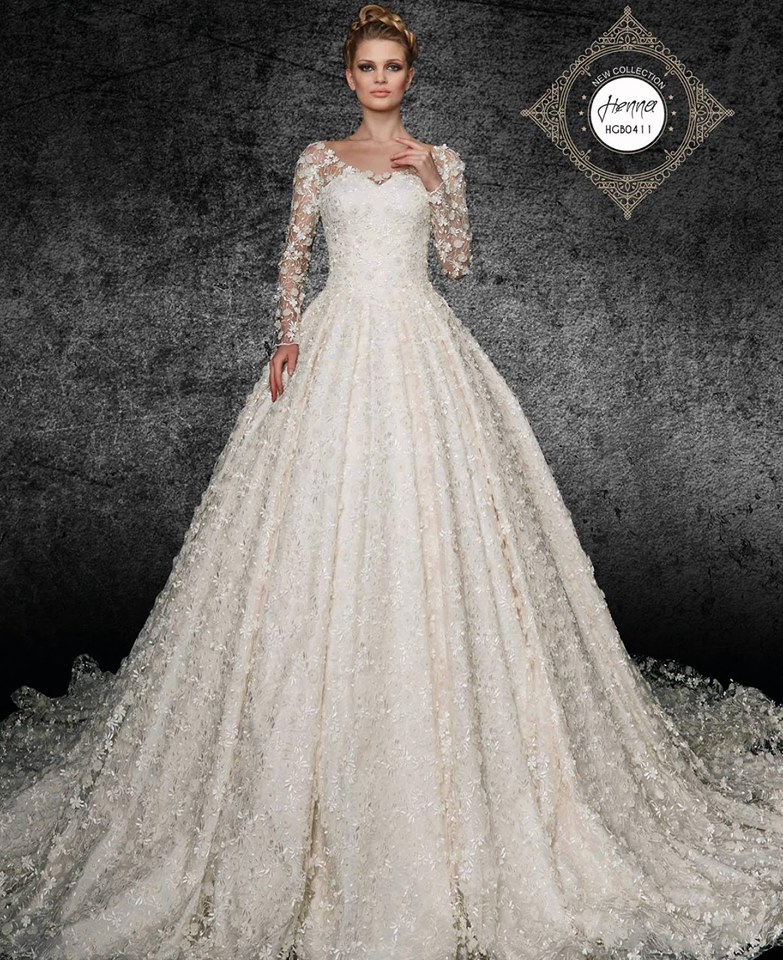 Colecția Henna Wedding Dresses — ținuta 3