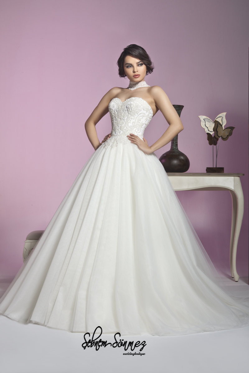 Sebnem Bridal Fashion Design 2017 collection — look 3
