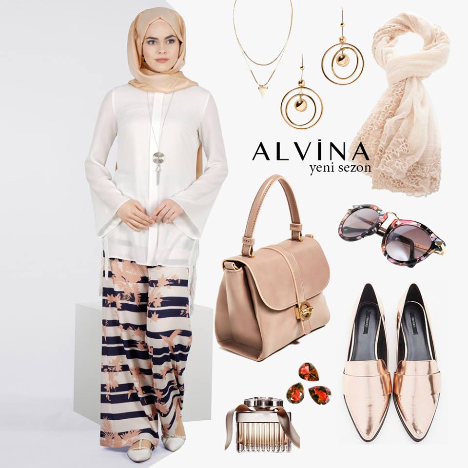 Alvina Hijab Fashion 2017 collection — look 2