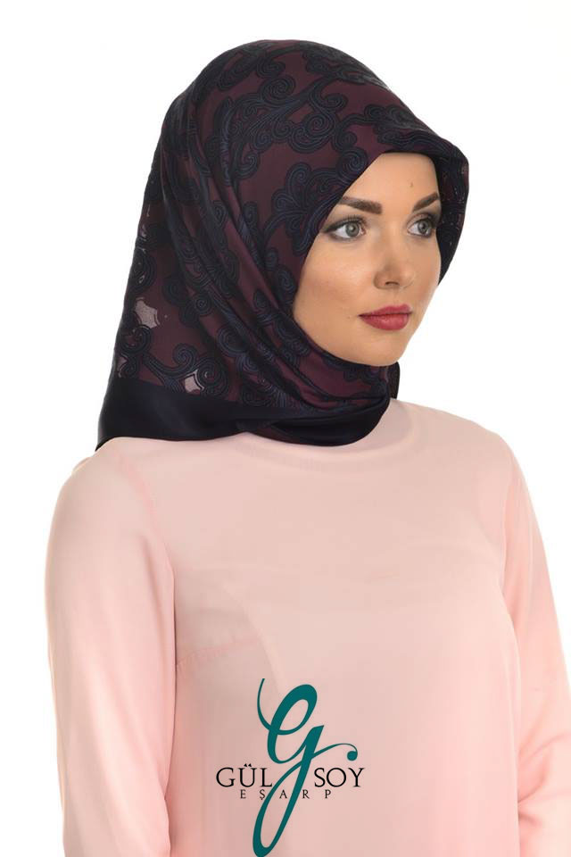Gulsoy Scarves | Gulsoy Textile 2017 collection — look 1