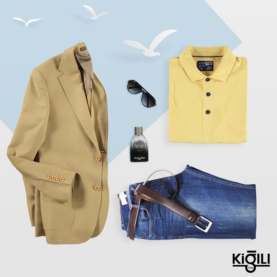 Kigili Men's Clothing Spring/Summer 2017 collection — look 3