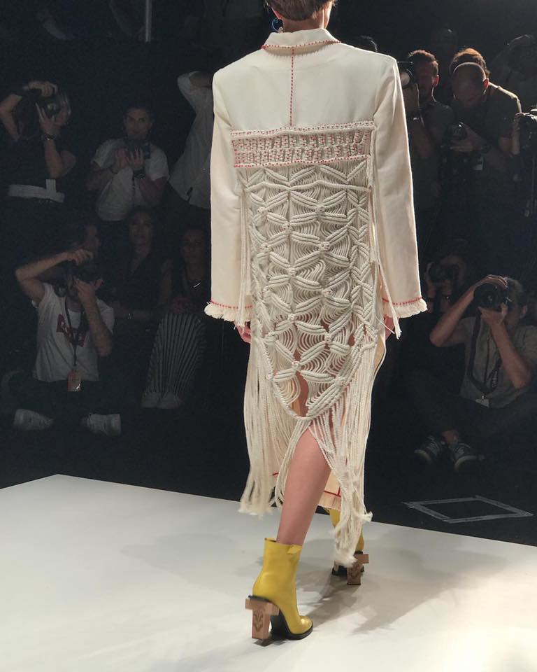 İstanbul Moda Akademisi 2018 collection — look 1
