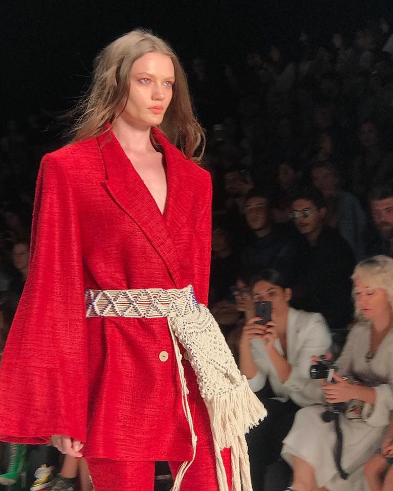 İstanbul Moda Akademisi 2018 collection — look 1