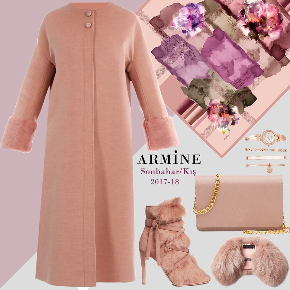 Armine Scarf Moda by Kamer Textile 2011 collection — look 1