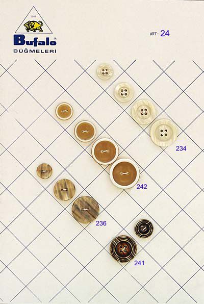 Bufalo Buttons INC. collection