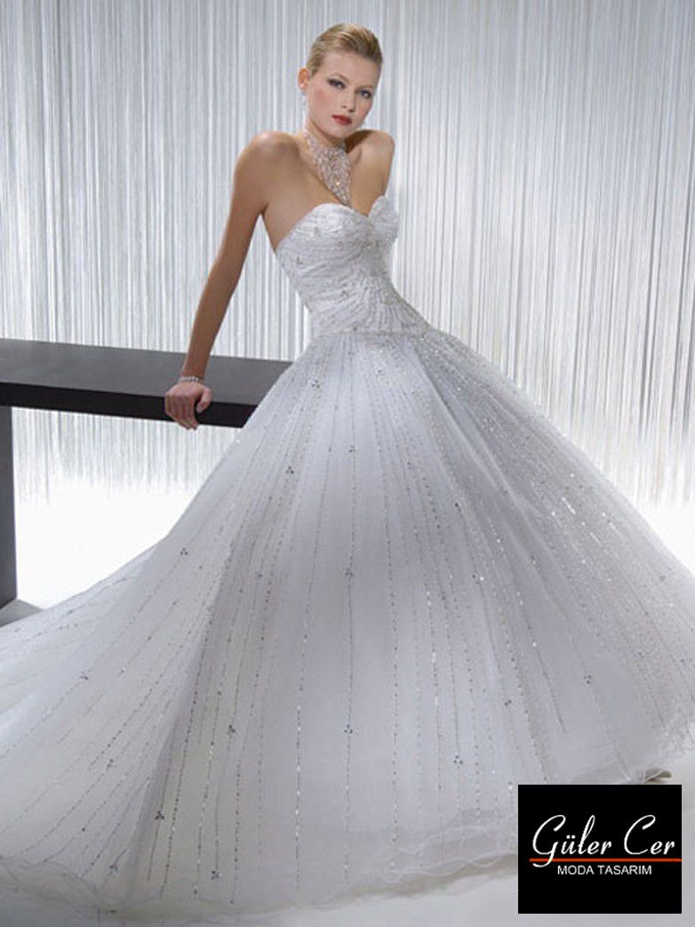 Guler Cer Wedding Dress 2014 collection — look 2