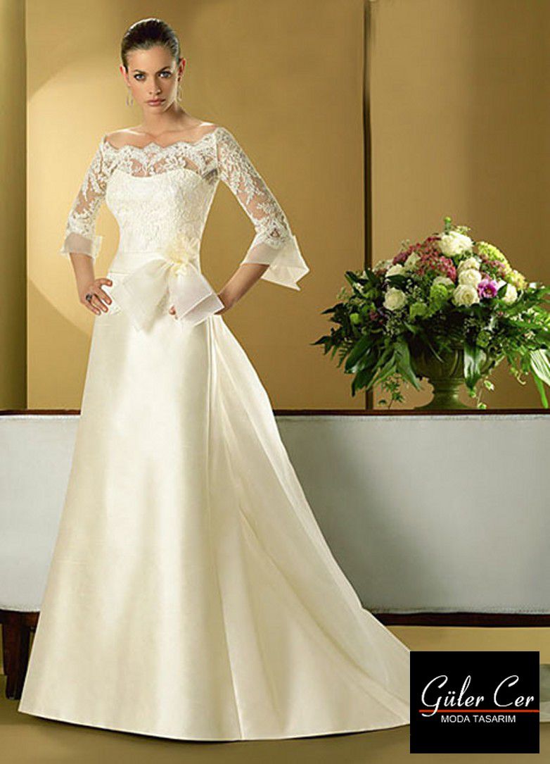 Guler Cer Wedding Dress 2014 collection — look 1