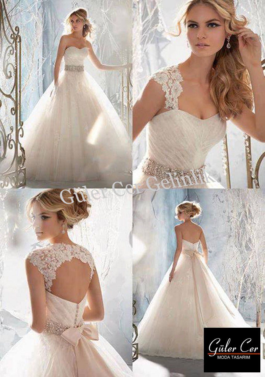 Guler Cer Wedding Dress 2014 collection — look 3
