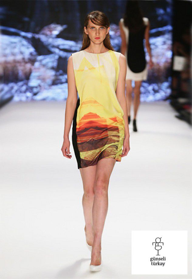 Gunseli Turkay Fashion 2014 collection — look 2