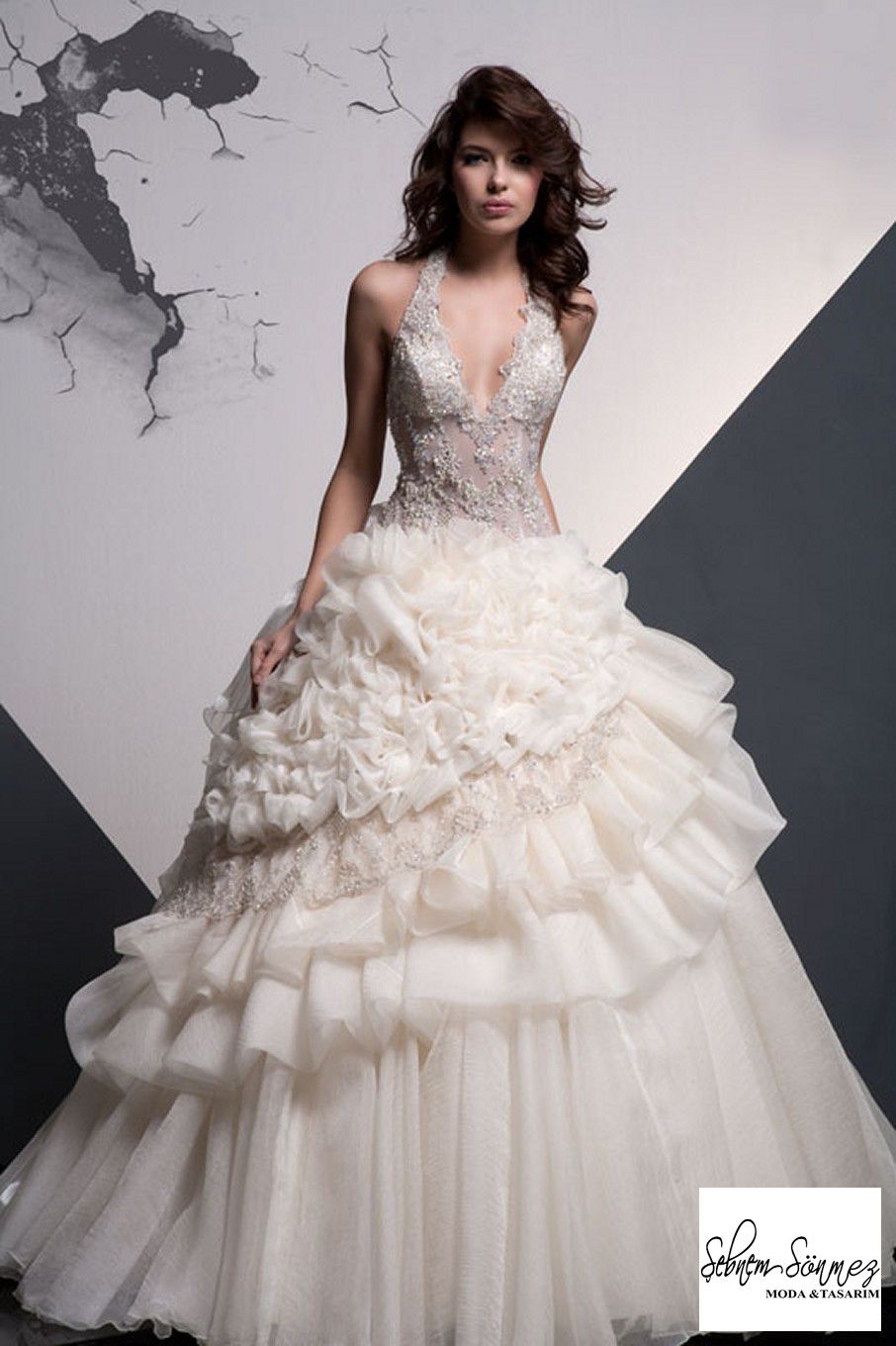 Sebnem Bridal Fashion Design 2014 collection — look 3