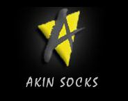 Akin Socks INC. logo