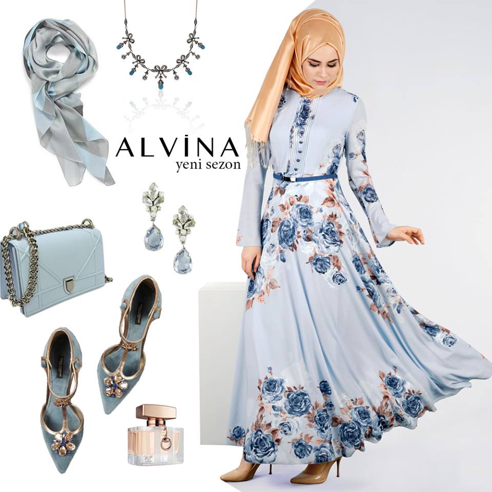 Alvina Hijab Fashion Collection  2017