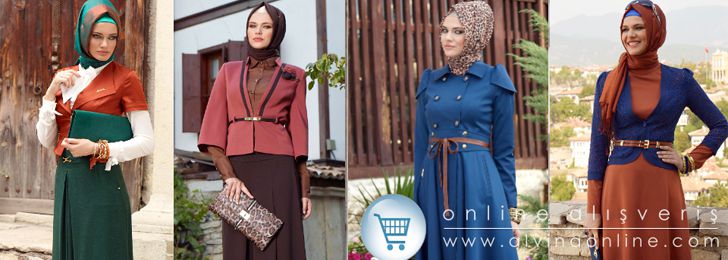 Alvina Hijab Fashion Collection   2012