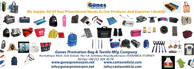 Gunes Promotion Bag And Textile Co. Collection   2016
